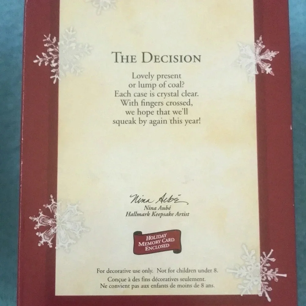 Hallmark 2003 keepsake